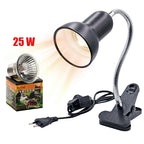 UVA+UVB 3.0 Reptile Lamp Holder Set with Clip-on Thermometer Hygrometer Lizard Turtle Tortoises Tools Basking Heating Bulb 220V