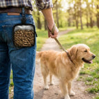 Dog Treat Pouch with Transparent Window (Zipper, Waterproof, Portable)