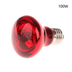 25W 40W 50W 60W 75W 100W E27 Poultry Heating Bulb Infrared Insulation Heating For Reptiles Plants Amphibians Pets Livestock Lamp