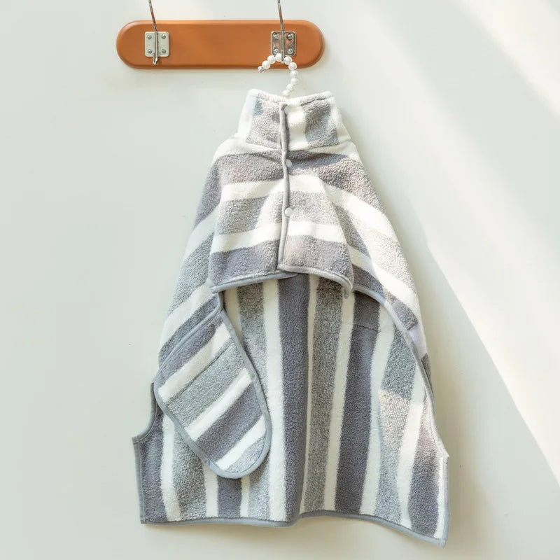 Pet Bathrobes Super Absorbent Dog Quick Drying Coral Fleece Bath Towels Dog Products Shower Sets Suitable Medium Large Dogs/cats