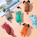 Cartoon Plush Bite-Resistant Pet Toy