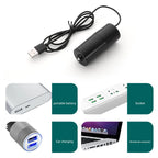 Aquarium Oxygen Air Pump Fish Tank USB Silent Air Compressor Aerator Portable Mini Small Oxygenator Aquarium Accessories 5v 1W