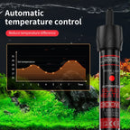 Adjustable Submersible Aquarium Heater Rod (25–300W, 110–220V, Thermostat Control)