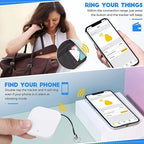 Mini Bluetooth Pet Tracker with Built-In Speaker - AirTag-Style Anti-Loss Finder for Dogs & Cats (iOS & Android)