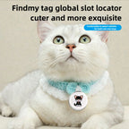 Smart Wearable Waterproof Bluetooth GPS Pet Collar Tracker - Real-Time Anti-Loss Locator for Dogs & Cats