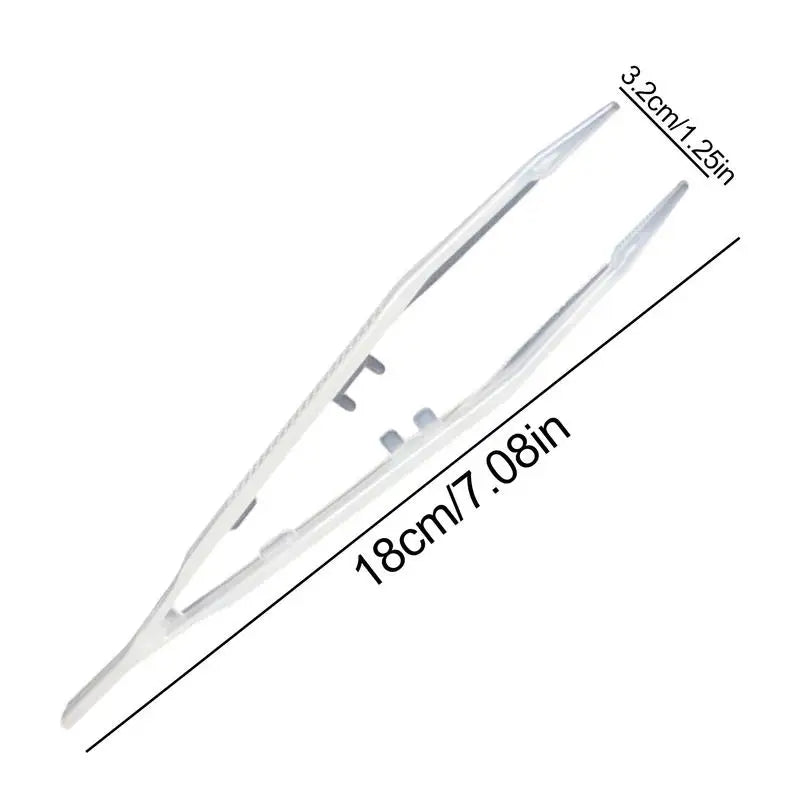 Reptile Tweezers Feeding Long Tweezers Feeder Tools Glow In The Dark Anti-Slip And Ergonomic Long Tweezers Feeding Tweezers For