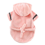 Cute Quick-drying Dog Bathrobe Soft Absorbent Puppy Robe Nightwear Pet Bathing Supplies Dog Towel for Small Large Dog
