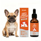 Dog Ear Care Drops Earwax Remover Relieve Itching Reduce Odor Anti-Fungals Dogs Cats Care Agent Gentle Pet Ear Cleaner Liquid