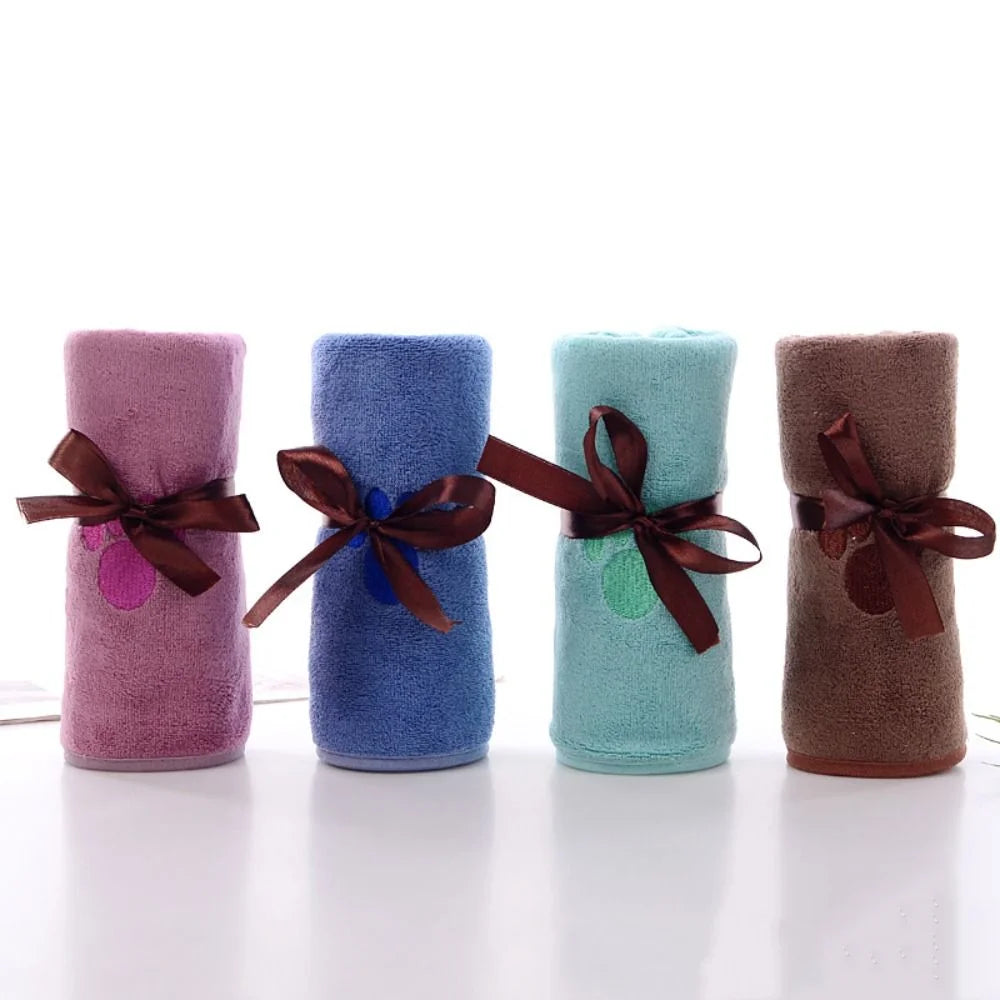 Highly Absorbent Dog Towels Breathable Microfiber Pet Grooming Towel Fast-Drying Super Soft Pet Cloth Bath Supplies