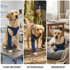 Breathable Canine Leg Protector Sleeve (Soft Fabric, Washable, S to XXL)