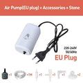 Ultra Silent 3W 220V-240V Aquarium Silent Air Pump Fish Tank Mini Air Compressor 110V Oxygen Pump Aquarium Fish Tank Oxygen Pump