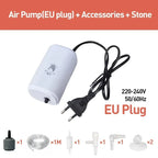 Ultra Silent 3W 220V-240V Aquarium Silent Air Pump Fish Tank Mini Air Compressor 110V Oxygen Pump Aquarium Fish Tank Oxygen Pump