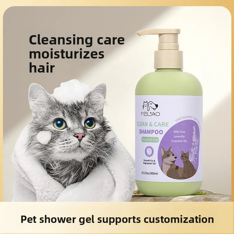 Hypoallergenic Dog Shampoo and Conditioner (Probiotic, Royal Lavender, 500ml)