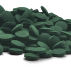 100-3000pc High Purity Spirulina Tablets Spiral Seaweed Enrichment Favorite Pets Food Fish Crystal Red Shrimp Fish Food Aquarium