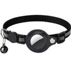 Reflective Cat Collar with AirTag Holder