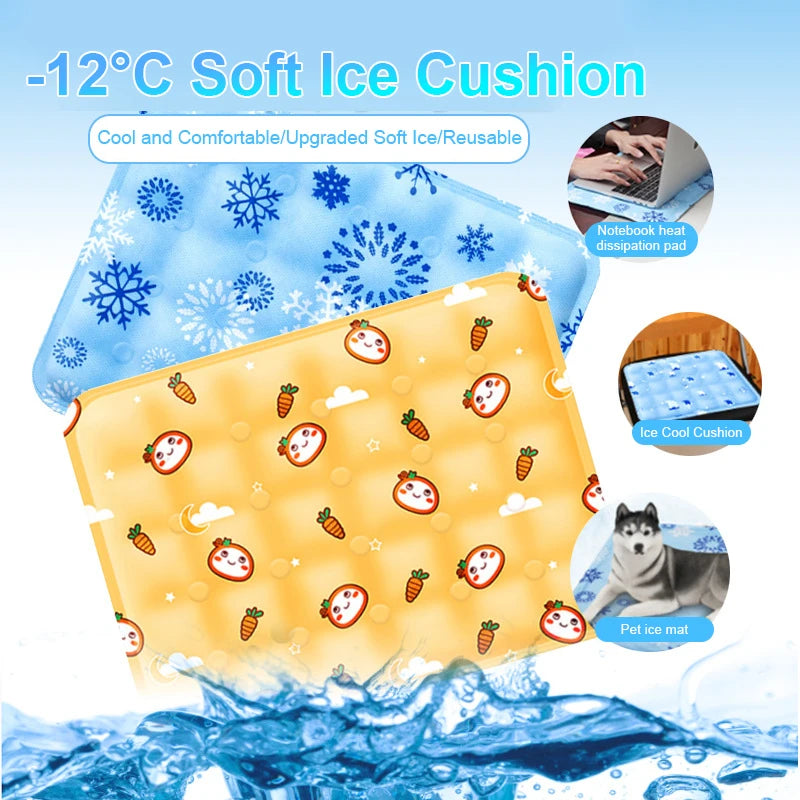 Cooling Ice Pad Mat for Cats & Dogs (Summer)