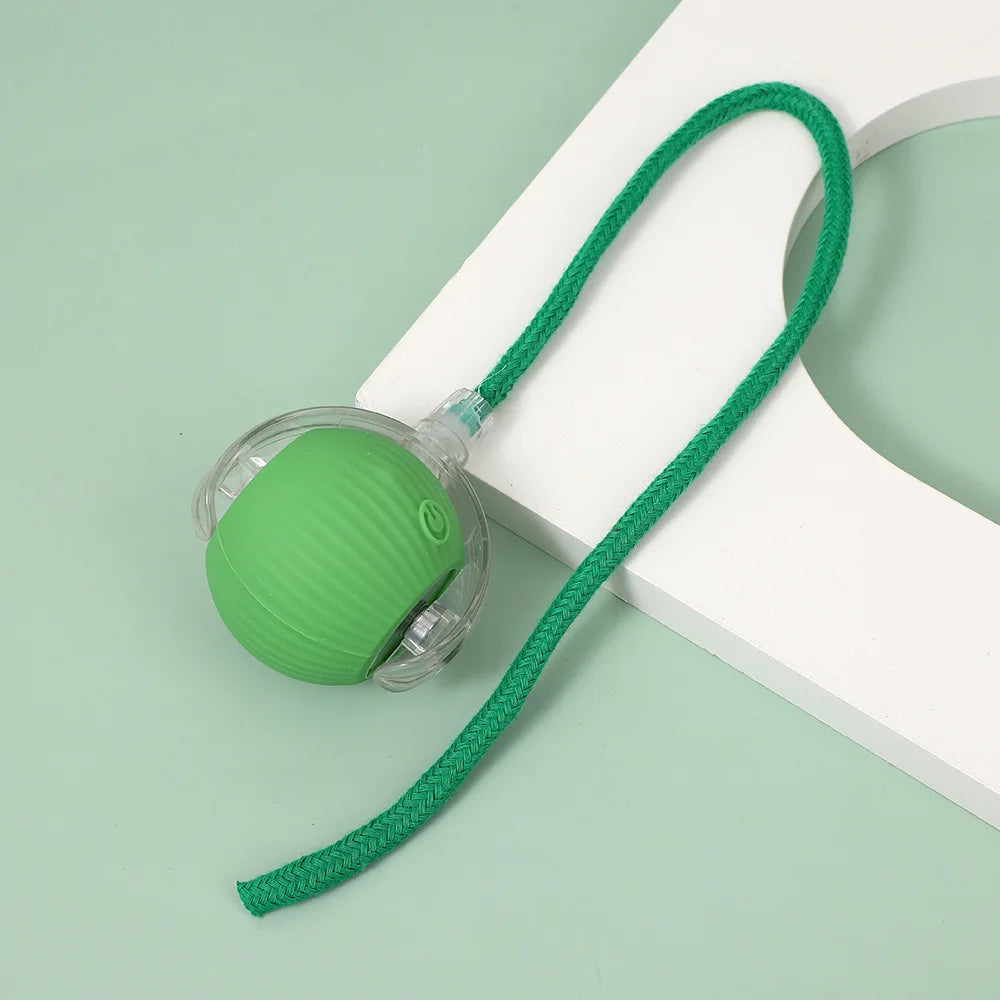 Smart Self-Rolling Ball Cat Toy — Bite-Resistant Interactive Boredom Relief