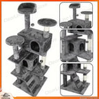 55in Cat Tree Activity Center with Condo & Perches
