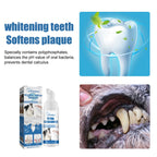 Pet Mouth Cleaning Foam Natural Plants Tartar Remover Cleaning Bad Smell Tongue Pet Accessories Dogs And Cats Oral Cleanse Foams