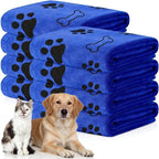 1pcs Quick-Drying Microfiber Dog Towel Absorbent Pet Bath Product Fiber Quick-drying Bath Towel Car Wiping Cloth Pet Supplies