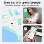 Mini Bluetooth Air Tag-Style GPS Anti-Loss Tracker - Smart Collar & Wallet Locator for Elderly, Kids & Pets (iOS)