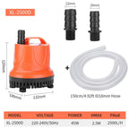Submersible Aquarium Pump (30–110W, Bottom Suction, Multi-Function)