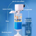 Silent 220V Internal Aquarium Filter Pump (Anti-Backflow, Oxygen Aerator, Wave Maker, Submersible)