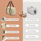 Dog Purse Carrier Breathable Mesh & Comfortable Strap Pet Tote Bag for Small Dogs Cats and Puppies