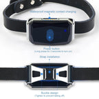 Multi-Mode GPS Pet Tracker with IP67 Waterproof Collar - GPS, AGPS, WiFi & LBS Positioning for Dogs & Cats