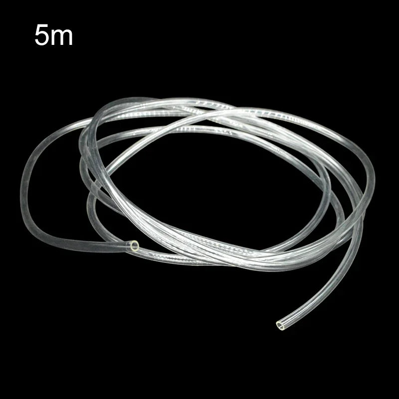 Aquarium CO2 Tubing Hose (2m/5m, Oxygen & CO2 Pipe, Fish Tank Plant Growth)