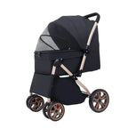 High Quality Foldable Pet Stroller Cart with Changeable Handle for Cat Travel Outgoing Pet Carriers & Travel Product