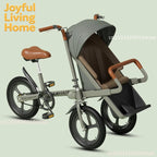 Portable Travel Stroller  Pushchair Parental Control Tricycle Bike Three Wheel Folding Mother and Bike Strollers .