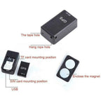 Mini Real-Time GPS Tracker with Strong Magnetic Mount - Pocket-Sized Full Coverage Tracker for Vehicles, Kids & Elderly