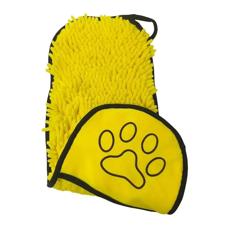 Pet Cat Absorbent Towel Dog Bath Towel Golden Hair Blanket Large Absorbent Quick-drying Teddy Small Dog Bath Supplies