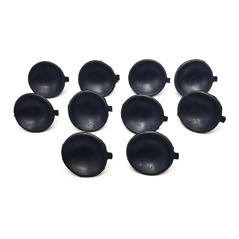 Aquarium Suction Cup Holders (10-Pack, Black, Air Pump & Water Pump Clips for Glass)