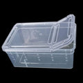 Y51B Portable Terrarium Habitat with Breathable Holes Mini Pet Houses for Spider for Frog Cricket for Turtle S