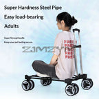 Portable Pet Trolley Case, Fashionable Detachable Dog Trolley Case, Foldable Pet Bag Cat Travel Carrier Bag