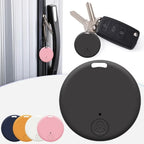 Round Bluetooth 5.0 GPS Anti-Loss Smart Tracker for Cats, Dogs, Kids, Bags & Wallets - Smart Finder Locator