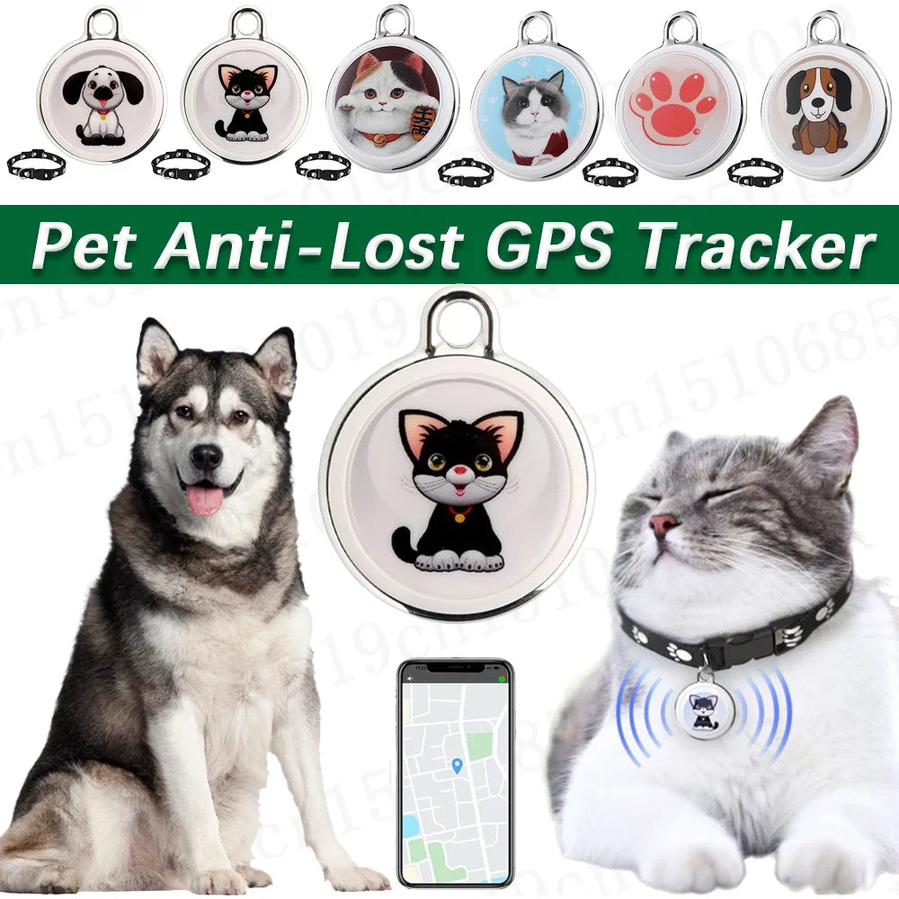 Smart Bluetooth Activity & Anti-Loss Tracker - GPS Finder for Dogs, Cats, Kids, Wallets & Luggage
