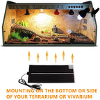 110V 5W-20W Heating Warm Pad Adjustable Temperature Controller Incubator Mat Tools Terrarium Reptiles Heat Mat for Climbing Pet