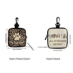 Mini Size Dog Treat Pouch Lightweight Portable Pet Training Pouch With Hook Zipper Closure Pet Snack Pouch
