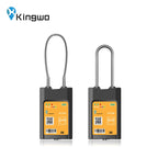 Kingwo Smart GPS Tracking Padlock with Geofencing for Truck Cargo & Containers