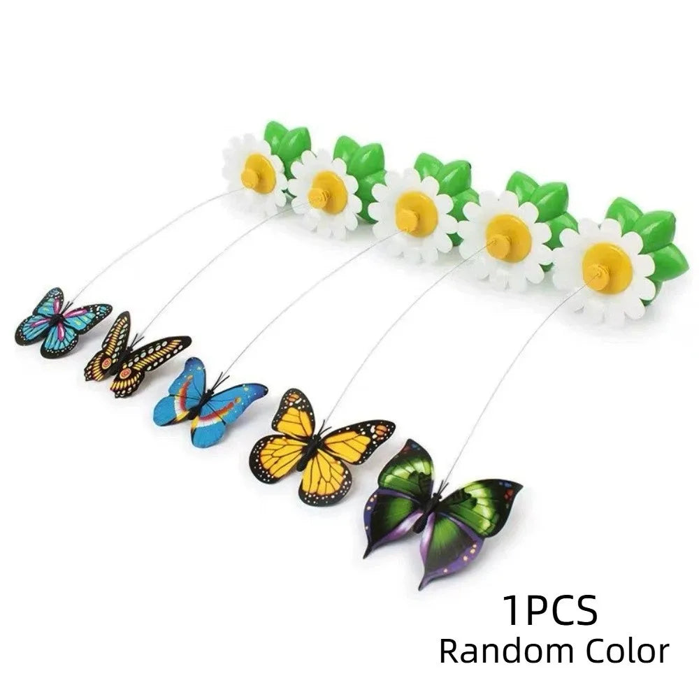 Electric Rotating Hummingbird Cat Toy — Automatic Shake & Fly Intelligence Trainer