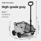 Small Pet Stroller Lightweight Foldable Travel Dog Cat Toy Breed Pet Stroller Trolley Bag for Pet Trolley for Dog Cross Border