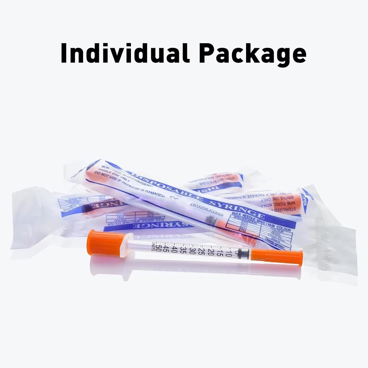 Disposable Veterinary Syringes with Needle (20-Pack)