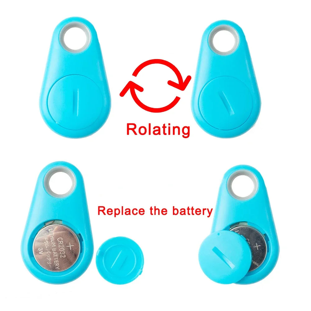 Bluetooth GPS Tracker for Dogs, Cats & Children with Anti-Lost Alarm