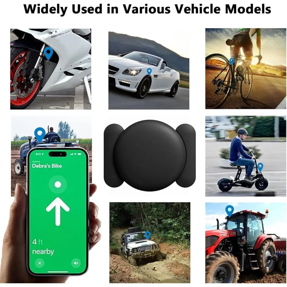 Vehicle GPS Tracker - No Subscription Car Locator for Apple Find My (iOS), Real-Time Hidden Tracking Device