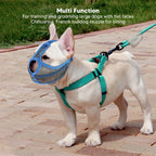 Soft Touch Short Snout Dog Muzzle (Pug & Bulldog, Breathable, Anti-Bite)