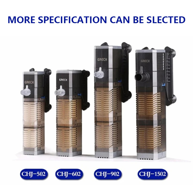 4-in-1 Aquarium Submersible Pump Replacement Filter Cotton (CHJ502/602/902/1502, Micro Water Pump)