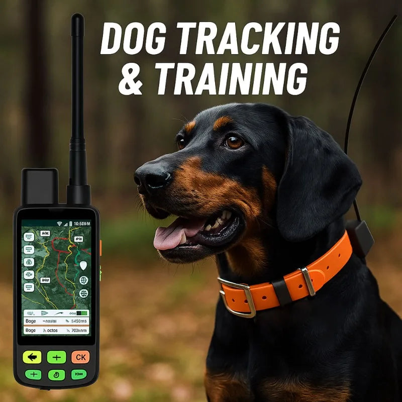 Rugged 4G IP68 Dog GPS Tracker with GNSS/Galileo/BDS - Industrial-Grade Environmental Seal